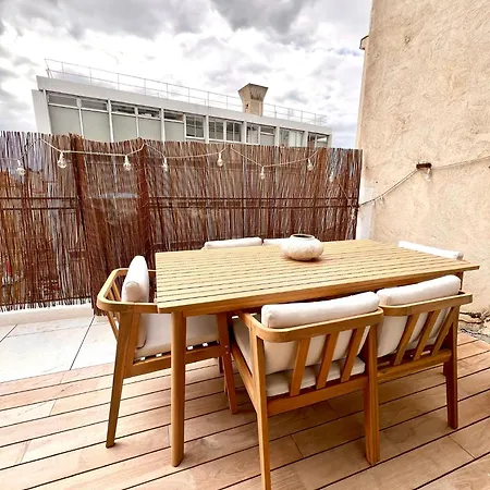 Ferienwohnung Sejour Marseillais - Penthouse Vieux Port Climatise Marseilles Exterior foto
